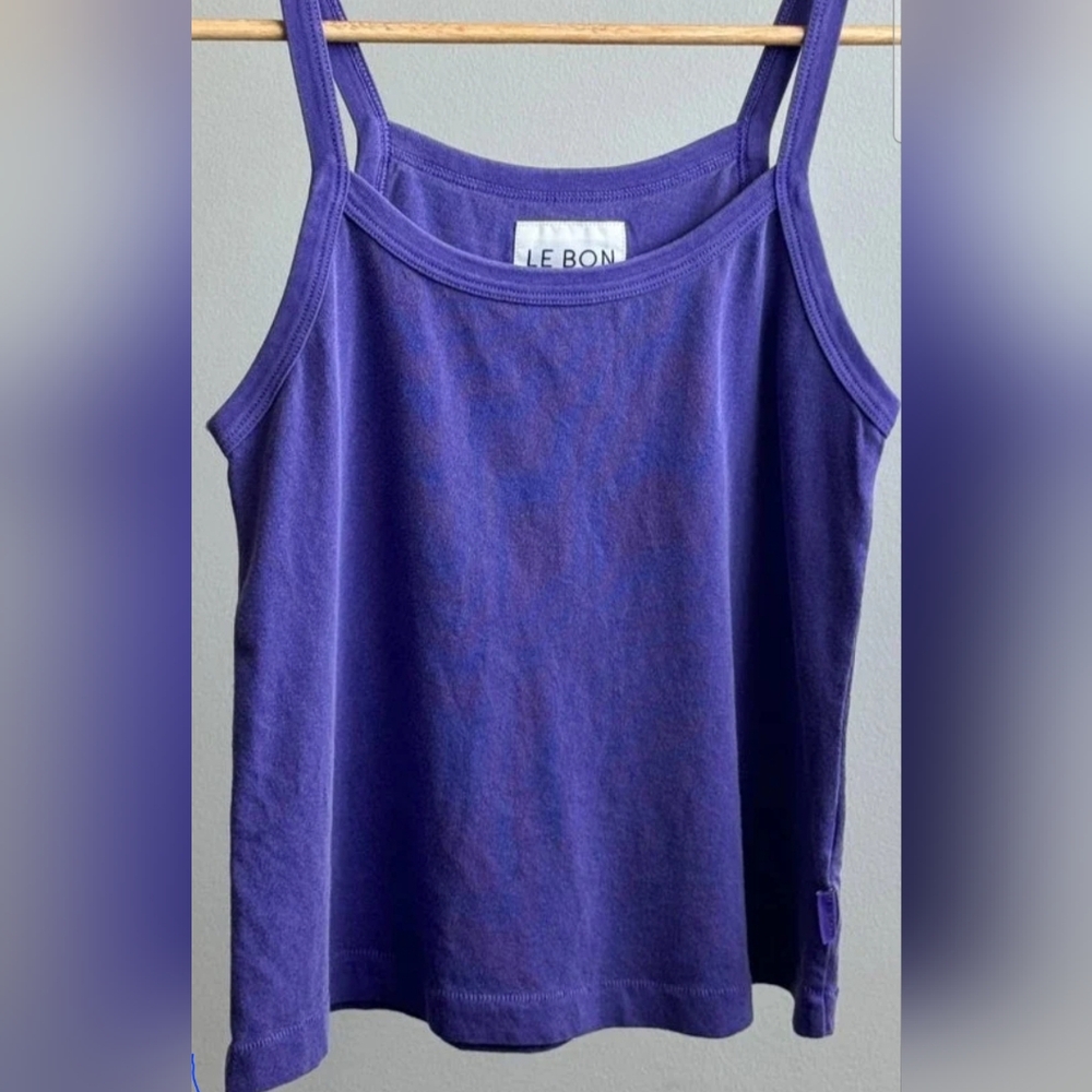 Le Bon Shoppe Dana Camisole Tank Lavendar SZ L